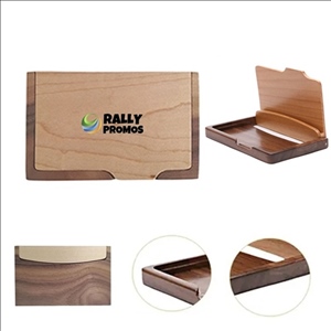 Wooden Business Card Holder